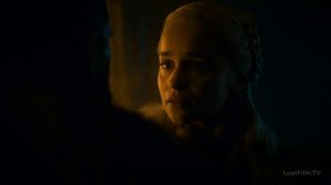 Джон Сноу рассказывает всю правду о себе Дейенерис Таргариен. Игра престолов