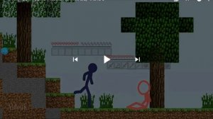Маленький человечек нарисованный это такой Stickman и он в Майнкрафте часть 2