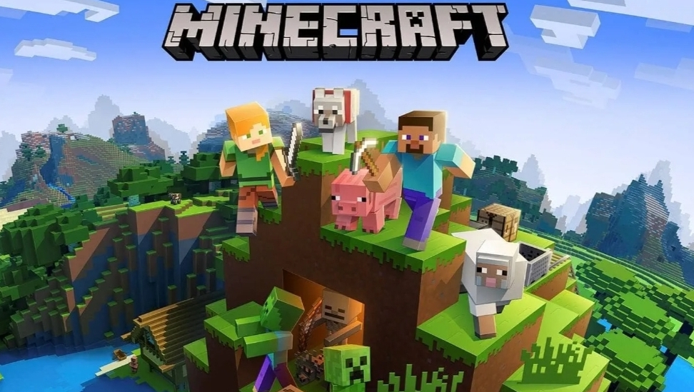 Играю в Minecraft обзор деревни