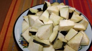 Куриный суп с баклажанами