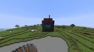 Aperture/Iris door in Minecraft 1.16 with Create mod (with schematic)