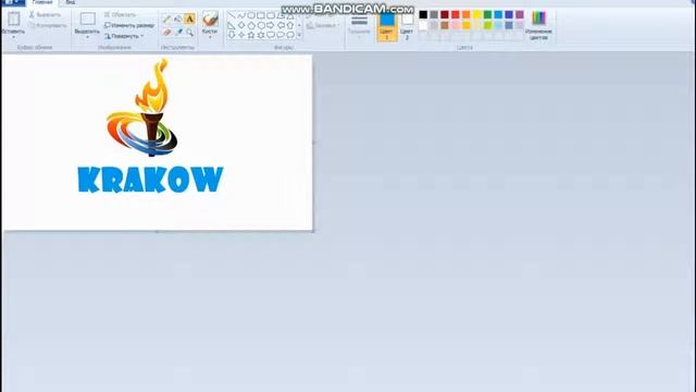 КАК СОЗДАТЬ ЛОГОТИП НА PAINT