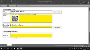 Microsoft Excel: Encode, Decode QR Code and Barcode using Microsoft Excel VBA Macro