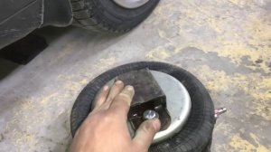 Пневмо домкрат своими руками