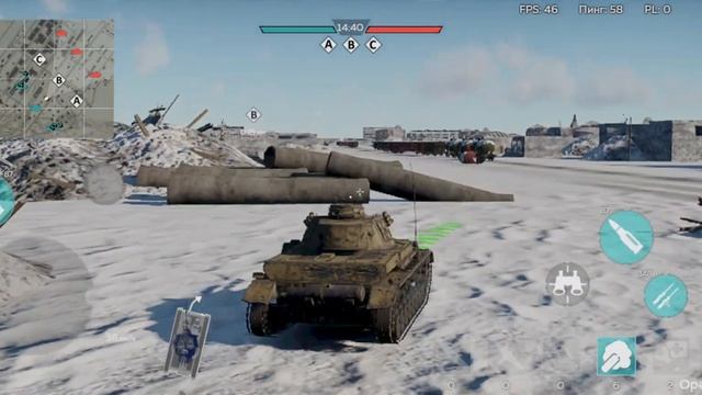 Немецкая вундервафля в War Thunder mobile! смотреть онлайн