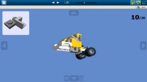 Как сделать мини грузовик из Lego