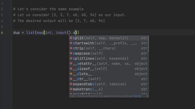 Remove Duplicate Elements in the Array | One Line Code | Python | 2022 | #array #python #oneliner