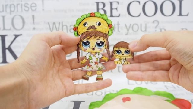 Бумажные сюрпризы. LOL SURPRISE ЛОЛ СЮРПРИЗ ТАКО И ПРОКАЗНИК КЕКСИК и Бумажный Мир смотреть онлайн