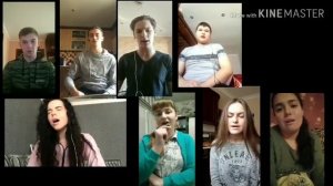 ансамбль #Кралиця. "Посіяла  конопельки". //Студенти на карантині