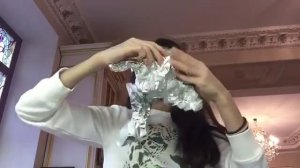 Как сделать человечка из фольги
