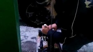 Запуск двигателя радиоуправляемой модели AMG Mercedes C-Class