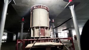 бетонная подливка колонн, растворонасосом PFT ZP 3XL