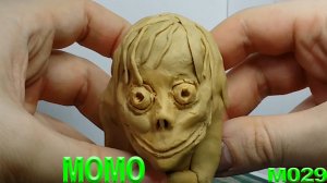 Лепка из пластилина. Лепка МоМо из пластилина.