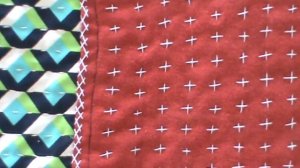 Моё БОРО и САШИКО. Два покрывала - настоящее и будущее. Утилизация обрезков ткани.