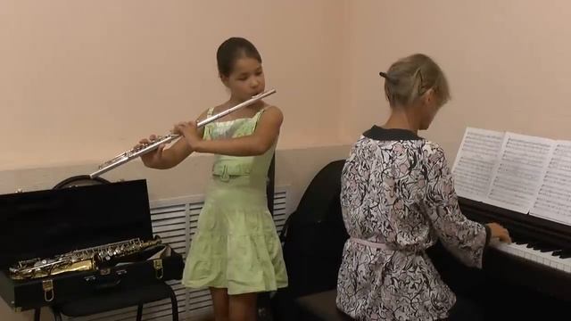 Моцарт "Аллегретто" из оперы "Волшебная флейта" смотреть онлайн