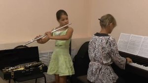 Моцарт "Аллегретто" из оперы "Волшебная флейта"