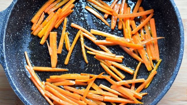 Острые пикантные цукини с овощами