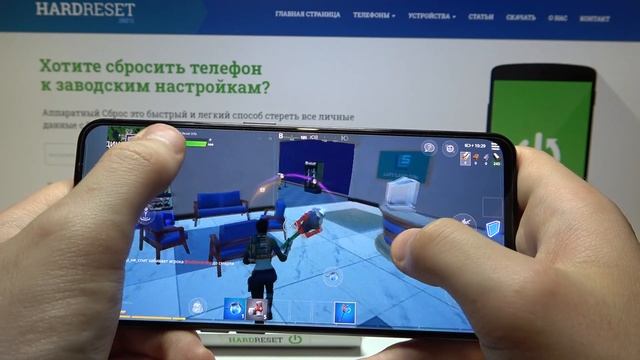 Игровой тест Fortnite на Realme GT / Как Realme GT тянет Fortnite?