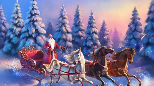 Снег кружится, снег искрится, это НОВЫЙ ГОД... ИДЁТ.... •Новогодняя песня. смотреть онлайн