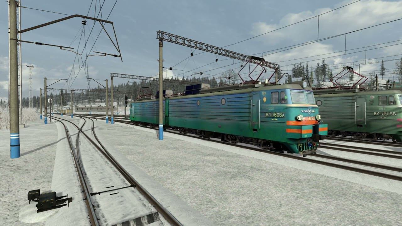 Train Simulator classic ВЛ-11.8 Хозяйственный Свердловск (часть 2 - доставка) смотреть онлайн