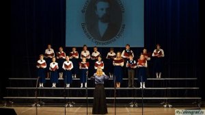 "Архангельский глас". Исполняет детский хор "Ключ" при храме Всемилостивого Спаса