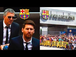 MESSI ARRIVES IN BARCELONA!  BARCELONA FANS ARE SHOCKED! THE LEGEND RETURNS?