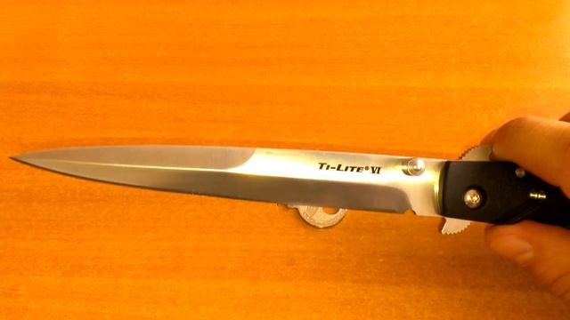 Впечатления от Cold Steel Ti-Lite VI смотреть онлайн