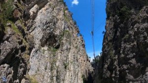 Ponte Tibetano e le gole di San Gervasio - Cesana - Claviere (To)