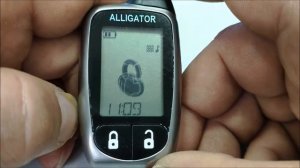 Alligator TD 355 настройка времени брелка