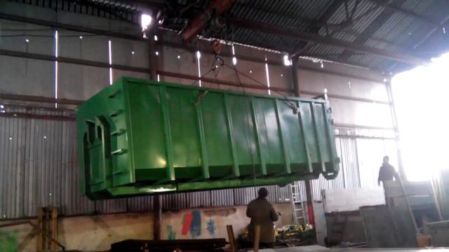 Контейнер для мусора 32 м3 смотреть онлайн