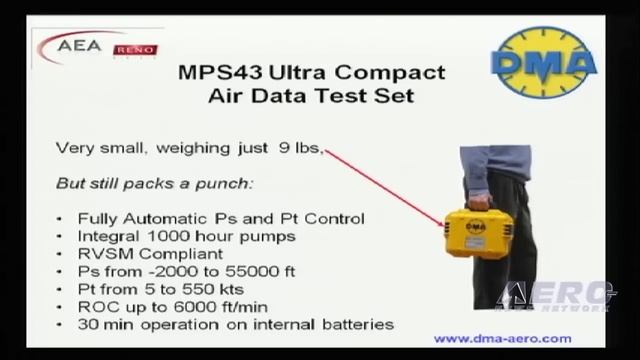 Aero-TV: DMA-Aero - AEA's 2011 New Product Introductions