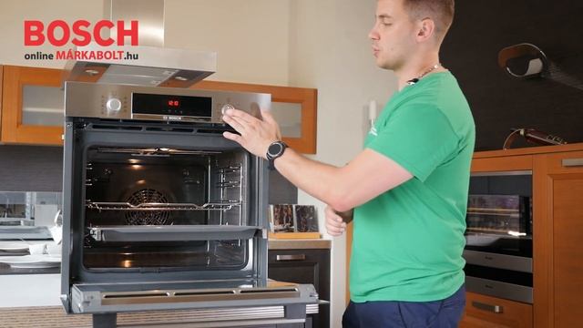 Sütés, egyszerűen - Bosch HBA573ES0 sütő bemutató смотреть онлайн