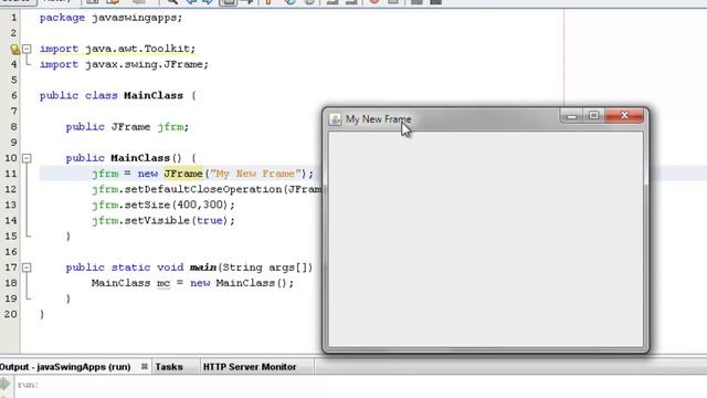 Java Swing Tutorial 7 ||  What is setTitle() Method of JFrame class || Java Swing