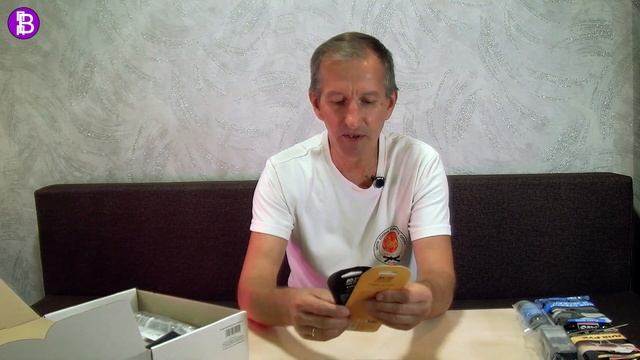 Распаковка подарочного набора автолюбителя.