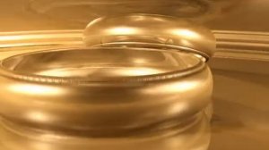 Футаж. Свадьба золото