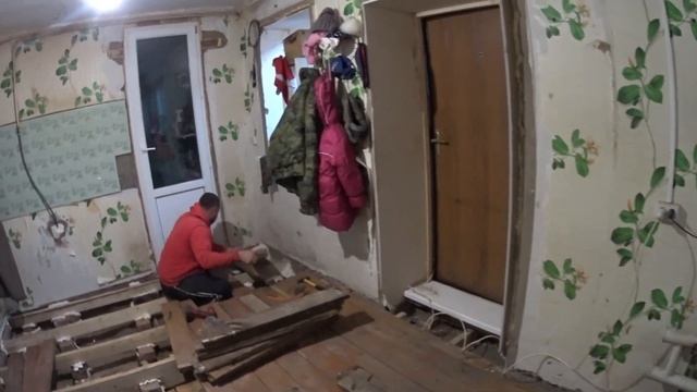 Утепление полов ПЕНОПЛЕКСОМ и OSB//Укрываю розы//ЖИЗНЬ В ДЕРЕВНЕ смотреть онлайн