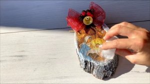 НОВОГОДНИЕ ПОДЕЛКИ из СПИЛОВ ДЕРЕВА своими руками / DIY Christmas crafts