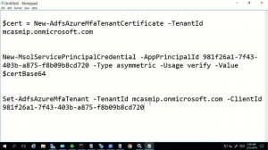 ADFS - Multi Factor Authentication using Azure MFA and Certificate Authentication | 2023