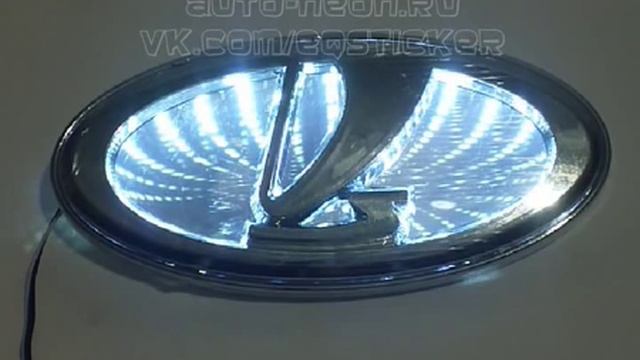 3D Светодиодная Эмблема LADA смотреть онлайн