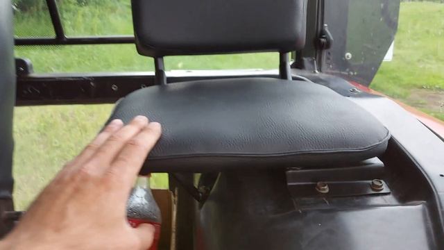 Дополнительное сиденье для второго пассажира на МТЗ 1523