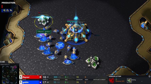 StarCraft 2: Goblin MASSES PHOENIXES vs Reynor! (Best-of-3) смотреть онлайн