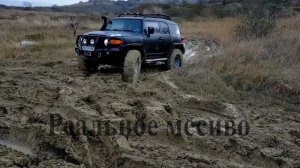 Toyota FJ Cruiser, на колесах 39.5, Off Road, колеса 39,5 сороковые колеса, 4x4, бездорожье,