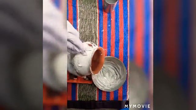 #waste pot reuse #mosaic art # part 2 # смотреть онлайн