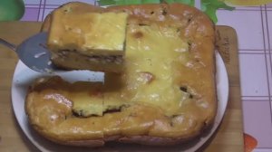 ПИРОГ СО ШПРОТАМИ.(Просто и Вкусно)