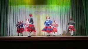 Образцовый танцевальный ансамбль "Зальвяначка", танец "Девичья заводная"