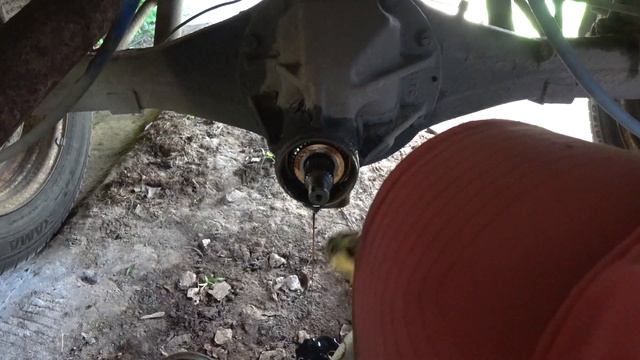 Замена сальника хвостовика на Газели