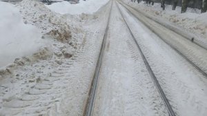 Нижегородский трамвай. "Прощальная" поездка на трамвае 71-608 (КТМ-8)