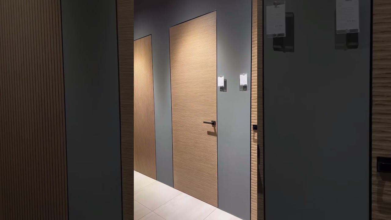 Фактурные отделки дверей из натурального дерева —  коллекция UNIFLEX-3D #двери  #межкомнатныедвери