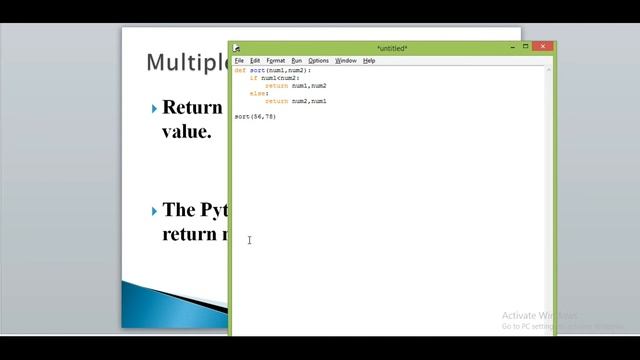 Multiple Return Statement | Python Programming Language | EduTut | Learn Easily in Tamil