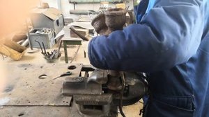 Чеканка чугунной канализации